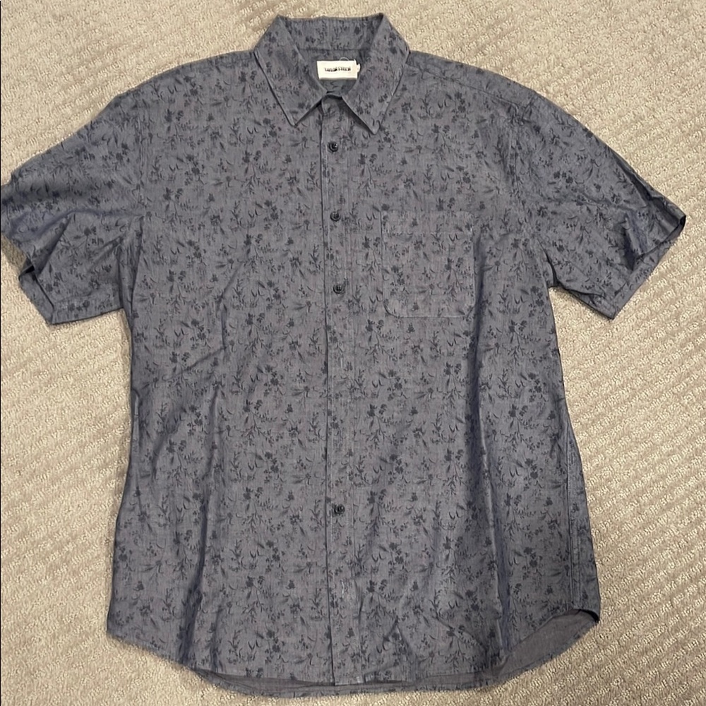 Taylor Stitch Gray Casual Button Down Shirt
